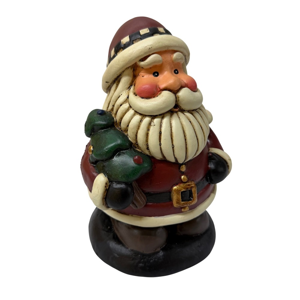 Unbranded Santa Claus Figurine Christmas Tree Decor Resin Holiday Statue Good